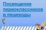 В Астрахани сотрудники ГИБДД провели посвящение первоклассников в пешеходы