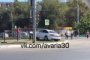 В Жилгородке водитель иномарки протаранил леерное ограждение