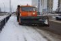 Спецтехника убирает снег на улицах Астрахани