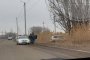 В Астрахани иномарка вылетела с дороги и врезалась в дерево