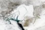 Каспийское море покрылось льдом