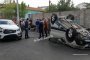 В центре Астрахани перевернулся Opel Есть пострадавшие