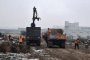 В Астрахани в микрорайоне Бабаевского ликвидируют крупную свалку